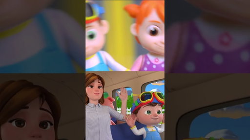 What sound do the DOORS on the #bus make? 🚌 CoComelon #nurseryrhymes