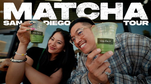 trying EVERY matcha shop in san diego + (reviews)