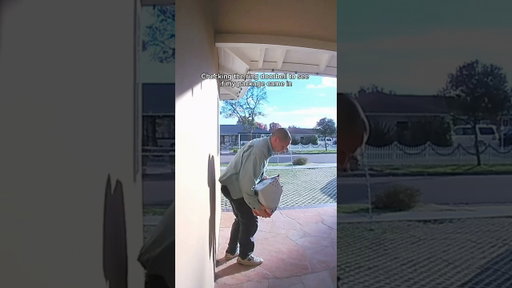 Thank you for returning my coffee neighbor  ❤️ #mushroomcoffee #ryze #doorbellcam