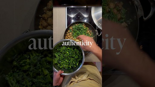 Authenticity #cooking #food #storytelling #pasta #culture e