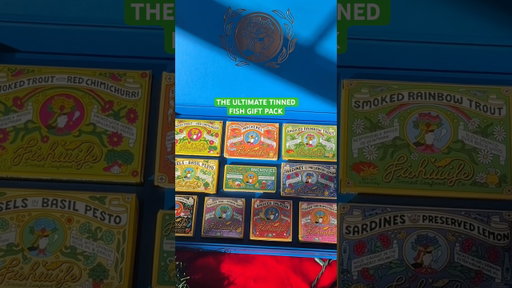 a big box of tinned fish!!!!!