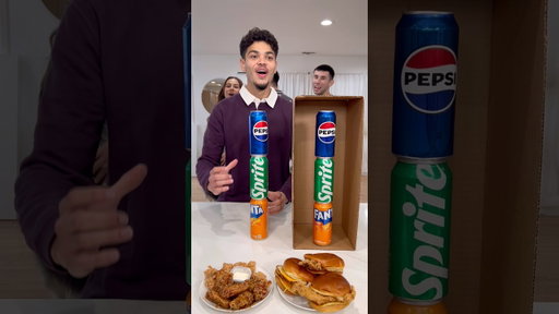 Stack The Cans, Grab Some Food🤤