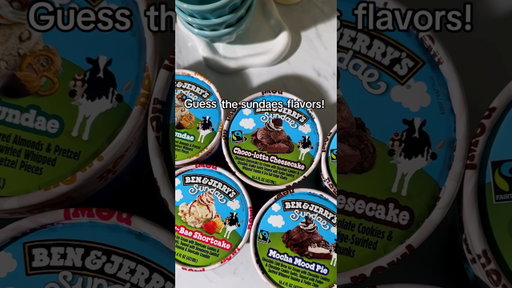 Ben & Jerry’s | Guess the Sundaes flavors!