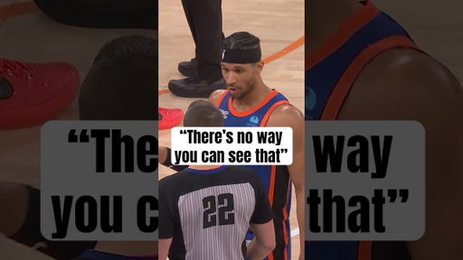 Josh Hart thought he'd get away with it 🤣