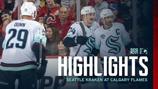 Seattle Kraken at Calgary Flames | 10/1 Game Highlights