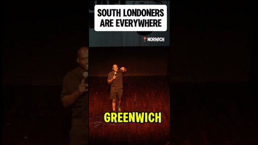 South Londoners are everywhere 😂 #comedy #standup #crowdwork #southlondon #shorts