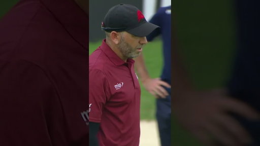Sergio Garcia with 4 birdies through his first 9 holes! 🔥🇿🇦 #shorts #golf #southafrica