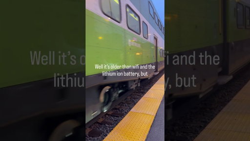 The Go trains older than you