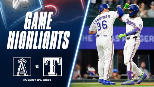 Angels vs. Rangers Game Highlights (8/27/25) | MLB Highlights
