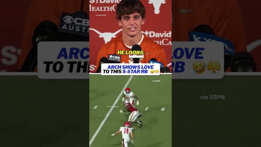 Safe to say 5⭐️ Tennessee commit David Gabriel Georges impressed Arch Manning 🤣