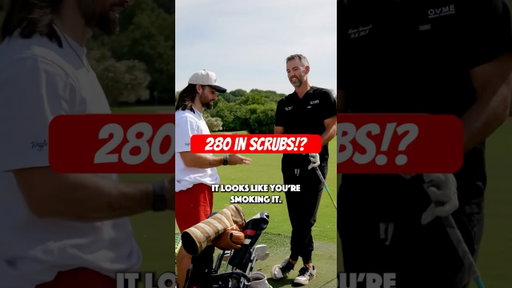 290 yard drive in on lunch break!? 🤯👀 #golf #golfskill #golfgear