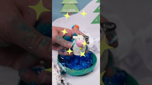 Blippi Get's A SLIME Wash! Snow Storm Edition! ❄️☃️#shorts #DIY