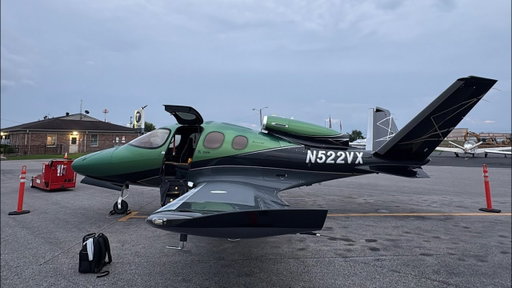 Icing and Rain in a Private Jet! Cirrus Vision Jet to Tennessee!