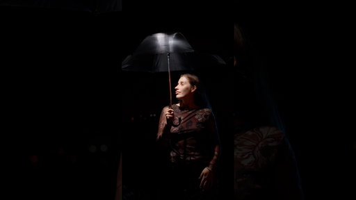 Creating this cinematic rain scene with just TWO lights! #lighting #cinematic #amaran #tutorial