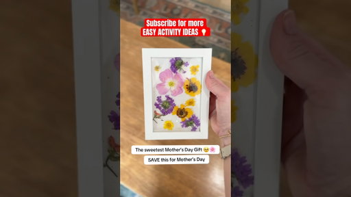 SAVE this easy outdoor activity for kids for Mother’s Day 💐 #mom #mothersday  #activityforkids