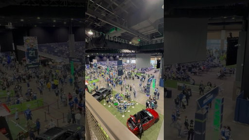Tailgating isn’t allowed at Seahawks games… this is what they have instead