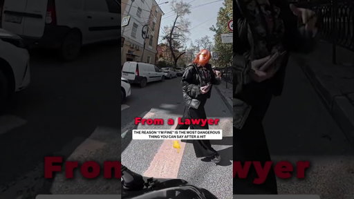 Never Say This to the Driver Who Hit You