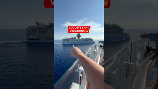 Cruise ships are taking over vacations… 🤯