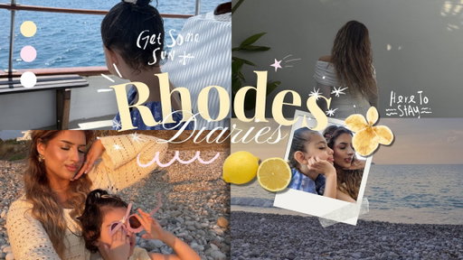 rhodes vlog 🇬🇷 | turning 25, and a much needed break 🤍