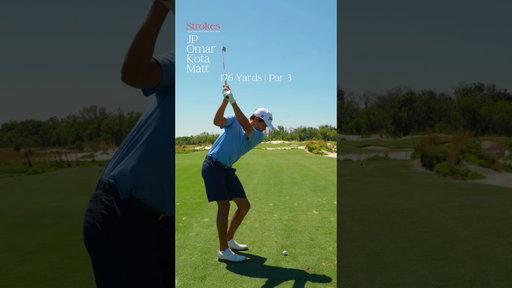 This Is How You Play A Par 3! #golf #golfer #golfswing