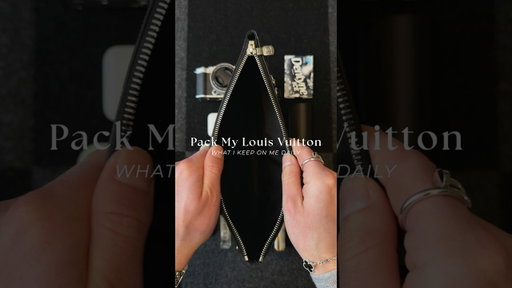 Packing my Louis Vuitton Takeoff Pouch / this is what I carry everyday!
