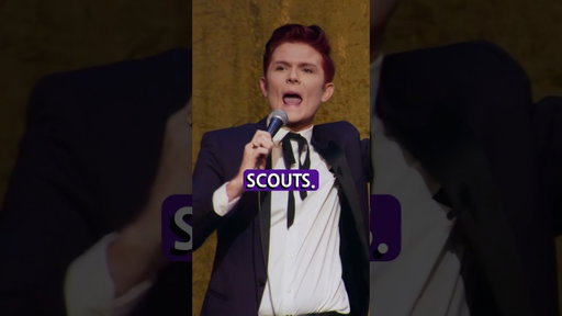 Why I Was Never a Scout 🏕️  #rhysnicholson #standup #taskmaster #dragrace