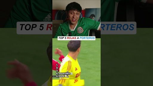 Top 5 rojas de porteros😮‍💨