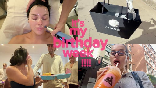 it's my birthday week!!! party planning, present shopping + lots of anxiety 😀
