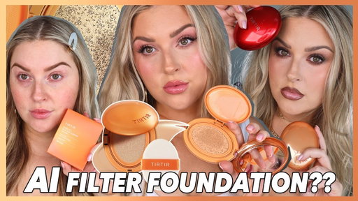 12HR FIRST IMPRESSION 🟠 TirTir Orange Cushion VS Red Cushion! 🔴
