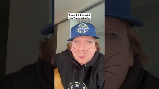 Bedard & Celebrini FaceTime after leading league in points