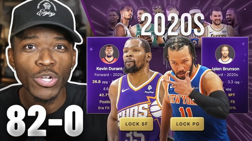I Tried To Go 82-0 In NBA Era Ball