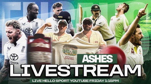 Hello Sport Live: Ashes Perth Test | Day 1
