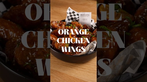 Orange Chicken Wings/ Sweet, citrusy , sticky these are a banger