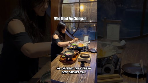 Woo Mool Zip Changsin - Beautiful private dining experience - hot pot Seoul Korea