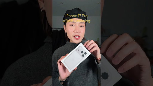 iPhone 17 Pro #ASMR Unboxing 📱#apple #iphone17 #iphone17pro #unboxing #viral #satisfying