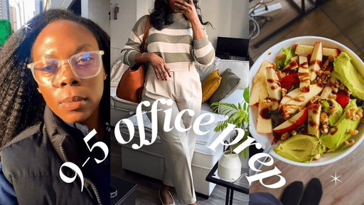 30s Diaries | Romanticizing My 9-5: Quick Office Hair, Healthy breakfast & Glowy Skincare secret