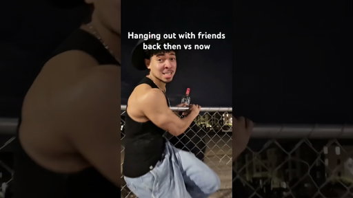 Hanging out with friends back then vs now #funny #calebcity #comedy #trarags #rdcworld