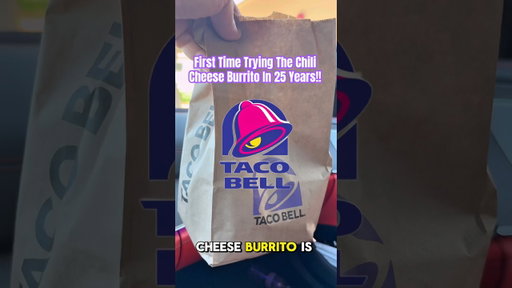 Taco Bell’s Chili Cheese Burrito IS BACK In Los Angeles!!! #tacobell #food #foodie #losangeles