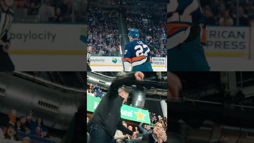 Mr. Barzal and Mr. Lee are Hyped After Islanders Goal!