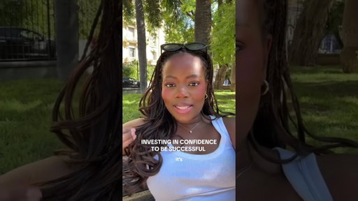 Confidence builds success