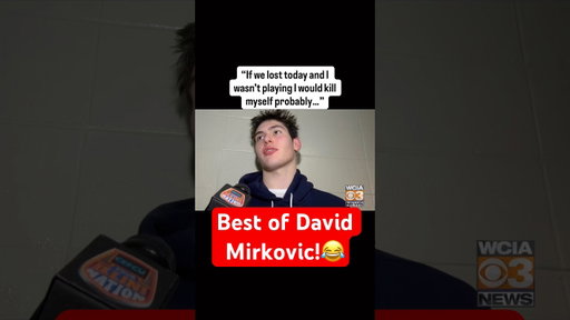The best of David Mirkovic 😂 #illini #collegebasketball #ncaabasketball