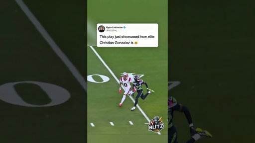 Christian Gonzalez out here going full extension #patriots #superbowl #nfl