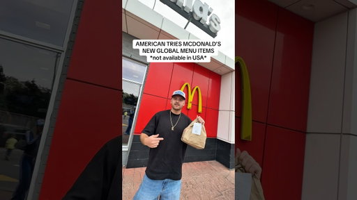 McDonald’s secret menu not available in America 😳 #food