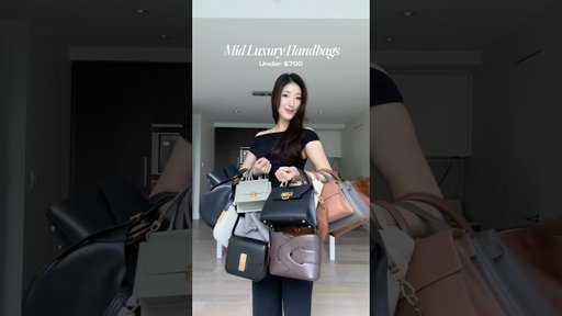 My entire mid-luxury handbag collection ✨