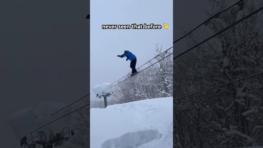 Grind on the lift cable!