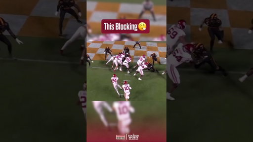 The Sooner’s offensive line is showing massive strides 💪