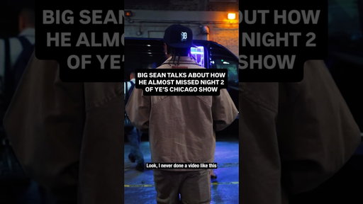 Big Sean talks about how he almost missed night 2 of Ye’s Chicago show #bigsean #kanye #kanyewest