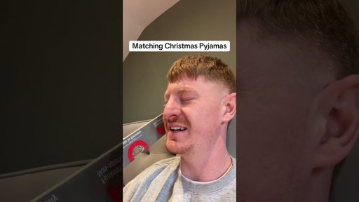 Matching Christmas pyjamas #comedyshorts #funny #comedyskit #funnyvideo #comedy