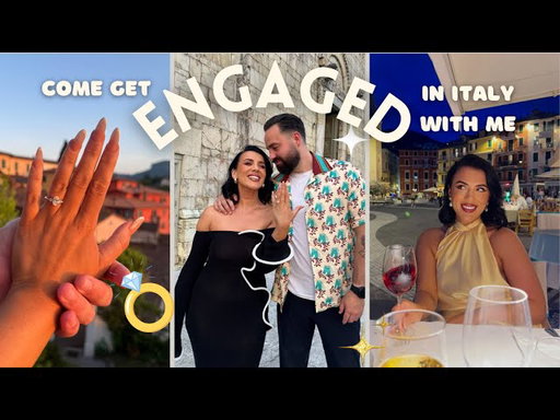 WE GOT ENGAGED! IN TUSCANY | VLOG | BARGA|CINQUE TERRE