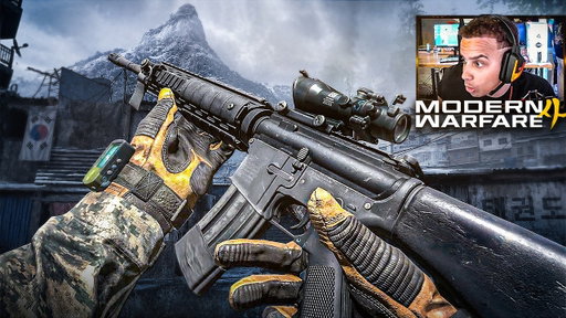 First Games of NEW MODERN WARFARE 4! (MW4 Multiplayer Gameplay)